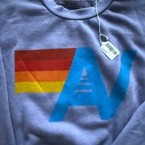 Aviator Nation Purple Sweatshirt